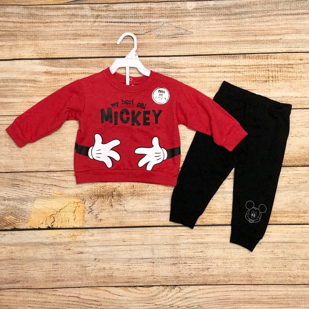 Disney Pair Outfit 12 Mos New w/ Tag